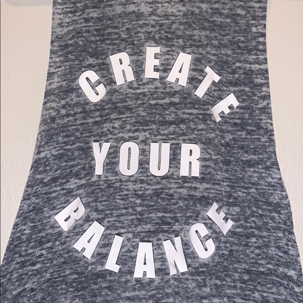 Create Your Balance Muscle Tank